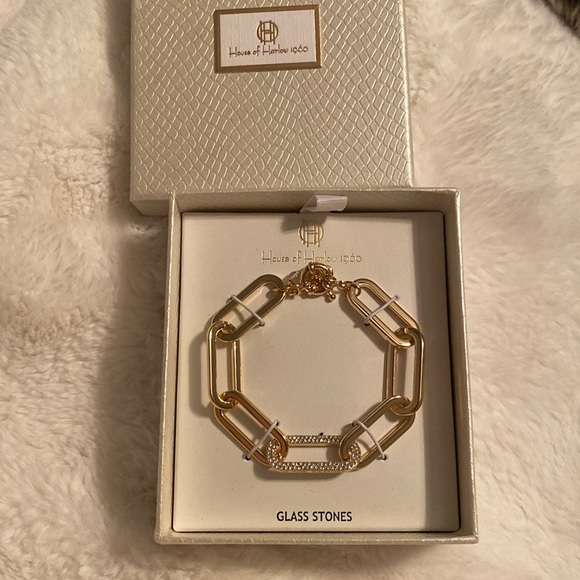 New in Box House of Harlow 1960 chain bracelet - Picture 2 of 2